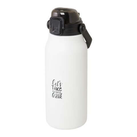 Giganto 1 600 ml vakuumisolerad kopparflaska av RCS-certifierat återvunnet rostfritt stål Standard | Vit | Inget reklamtryck | Inte tillgängligt | Inte tillgängligt