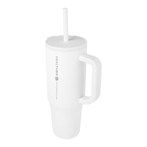 Brady 900 ml RCS-certifierad isolerad mugg med silikonsugrör Standard | Transparent klar | Inget reklamtryck | Inte tillgängligt | Inte tillgängligt