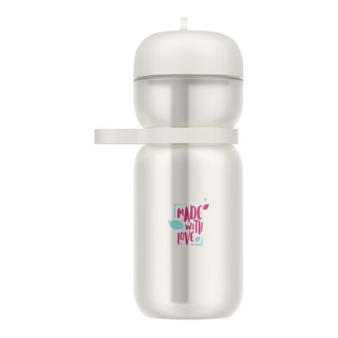 Mepal 600 ml sportflaska med uppfällbart lock Standard | Vit | Inget reklamtryck | Inte tillgängligt | Inte tillgängligt