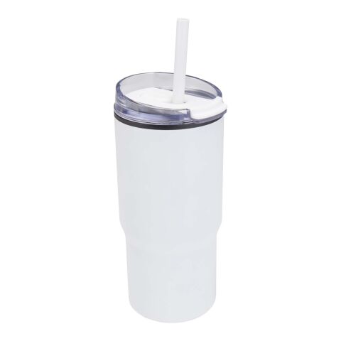 Westin 540 ml RCS-mugg i återvunnet material med dubbelvägg och isolering samt sugrör