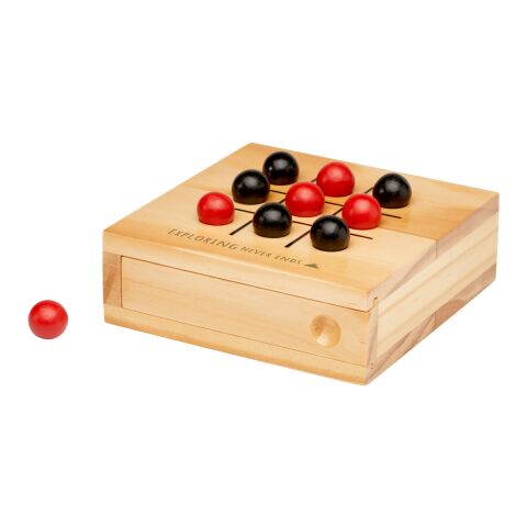 Strobus magnetiskt tic-tac-toe-spel Standard | Natur | Inget reklamtryck | Inte tillgängligt | Inte tillgängligt