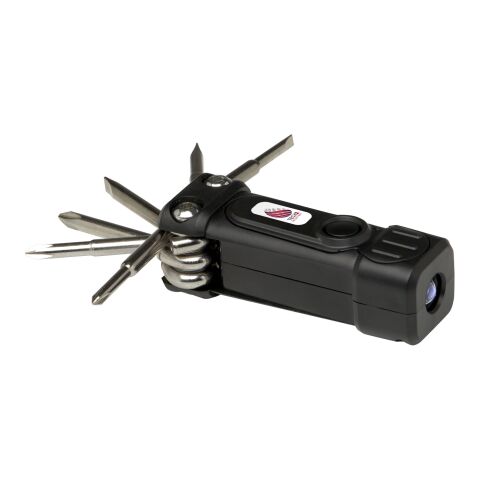 Octo 8-i-1 skruvmejselset med ficklampa av RCS-återvunnen plast