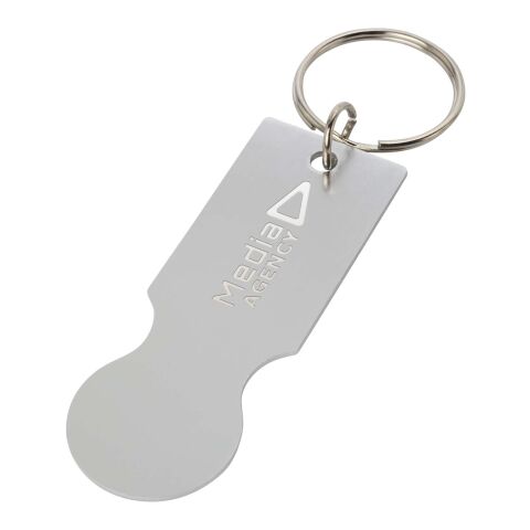Rhea nyckelring för kundvagn Standard | Silver | Inget reklamtryck | Inte tillgängligt | Inte tillgängligt