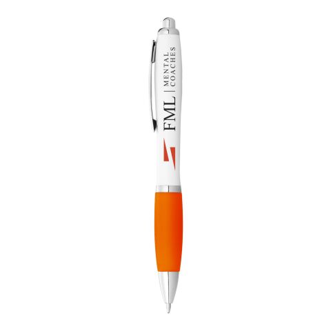 Nash kulspetspenna Standard | Transparent-Orange | Inget reklamtryck | Inte tillgängligt | Inte tillgängligt