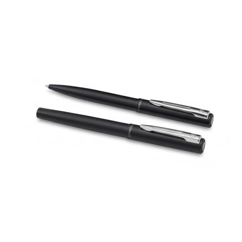 Waterman Allure-set med rollerball- och kulspetspenna 2.0 Mörkblå
