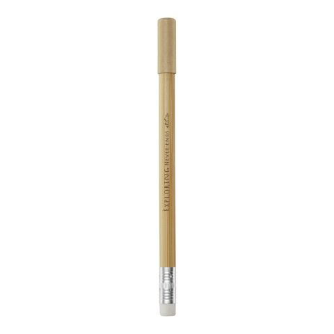 Krajono bläckfri penna av bambu Standard | beige | Inget reklamtryck | Inte tillgängligt | Inte tillgängligt