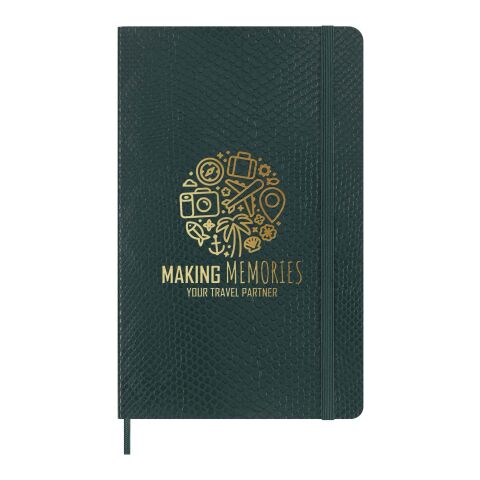 Moleskine 100% VEGEA® Boa L anteckningsbok med mjukt omslag – linjerad Grön | Inget reklamtryck | Inte tillgängligt | Inte tillgängligt