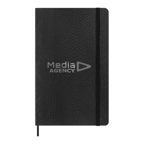 Moleskine 100% VEGEA® Boa L anteckningsbok med mjukt omslag – linjerad Svart