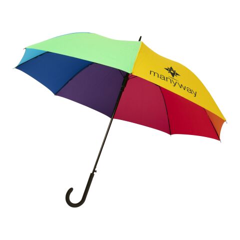 Sarah 23&quot; vindsäkert paraply, öppnas automatiskt Standard | färgglad | Inget reklamtryck | Inte tillgängligt | Inte tillgängligt | Inte tillgängligt