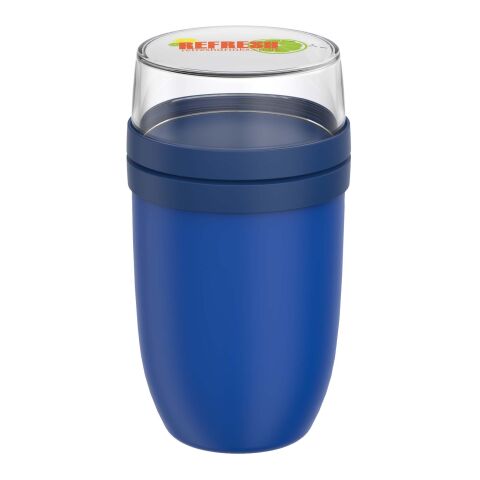 Mepal Ellipse 750 + 300 ml isolerad matlåda Vivid blue