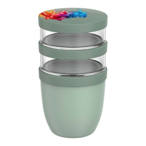 Mepal Ellipse tredelad 500 ml + 2 x 200 ml isolerad matlåda
