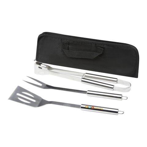 Barcabo Grillset med 3 delar Standard | Silver | Inget reklamtryck | Inte tillgängligt | Inte tillgängligt