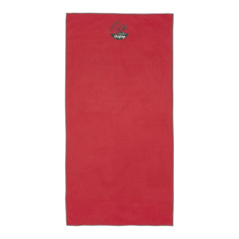 Pieter GRS ultralätt och snabbtorkande handduk 50 x 100 cm röd | Inget reklamtryck | Inte tillgängligt | Inte tillgängligt