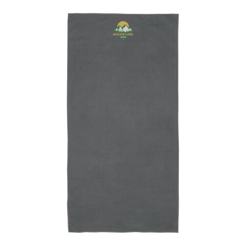 Pieter GRS ultralätt och snabbtorkande handduk 50 x 100 cm Grå