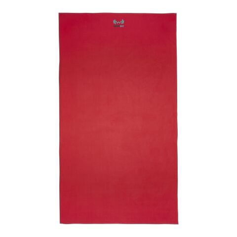 Pieter GRS ultralätt och snabbtorkande handduk 100 x 180 cm röd | Inget reklamtryck | Inte tillgängligt | Inte tillgängligt