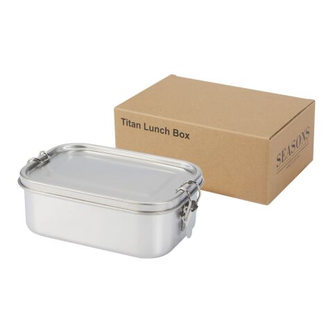 Titan lunchlåda i återvunnet rostfritt stål Standard | silver | Inget reklamtryck | Inte tillgängligt | Inte tillgängligt