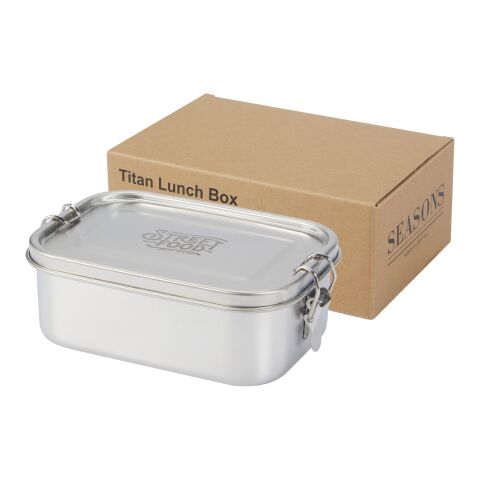 Titan lunchlåda i återvunnet rostfritt stål Standard | Silver | Inget reklamtryck | Inte tillgängligt | Inte tillgängligt