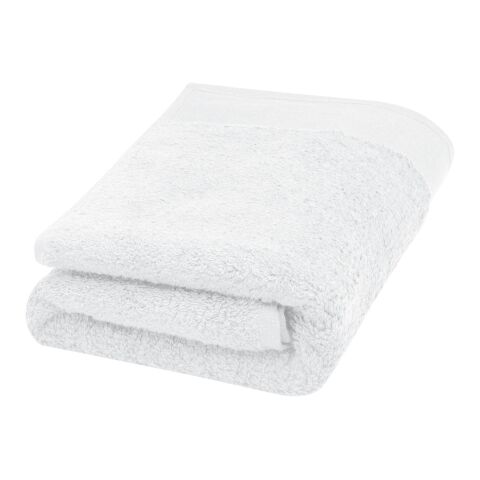 Nora badhandduk av 550 g/m² bomull, 50 x 100 cm vit | Inget reklamtryck | Inte tillgängligt | Inte tillgängligt | Inte tillgängligt