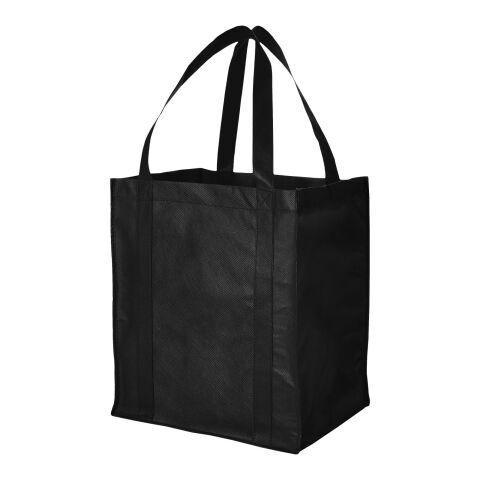 Liberty shoppingkasse i nonwoven-material Standard | svart brons | Inget reklamtryck | Inte tillgängligt | Inte tillgängligt | Inte tillgängligt