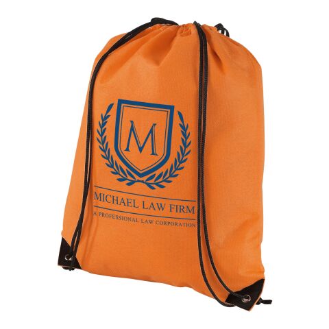 Evergreen non woven premiumgymnastikpåse Orange