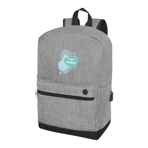 Hoss 15.6" affärs laptop ryggsäck Grå