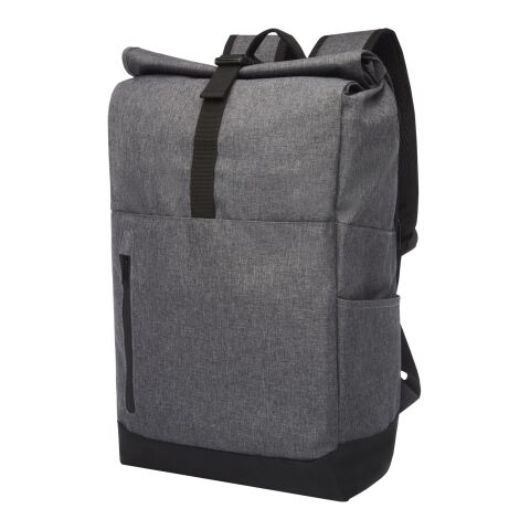 Hoss 15,6 tum upprullningsbar laptopväska ljunggrå-svart brons | Inget reklamtryck | Inte tillgängligt | Inte tillgängligt