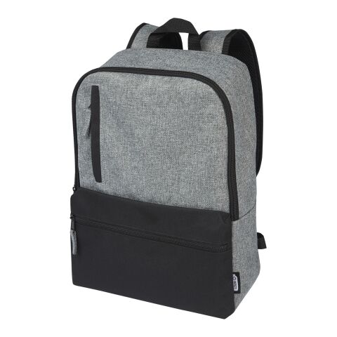 Reclaim 15 tums tvåfärgad laptopväska av återvunnen GRS på 14 l Standard | svart brons-ljunggrå | Inget reklamtryck | Inte tillgängligt | Inte tillgängligt | Inte tillgängligt