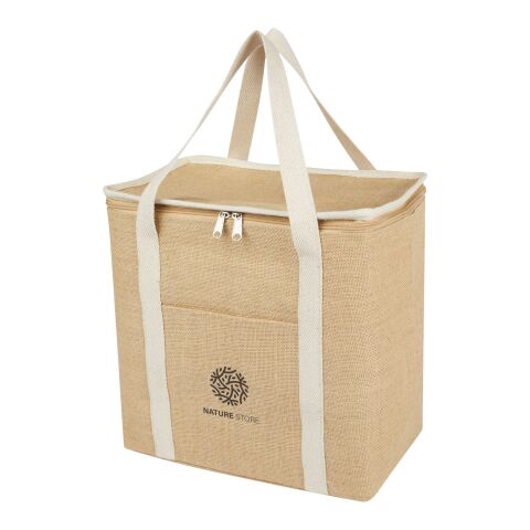 Juta kylväska av 300 g/m² jute, 19 l Standard | Natur-Vit | Inget reklamtryck | Inte tillgängligt | Inte tillgängligt