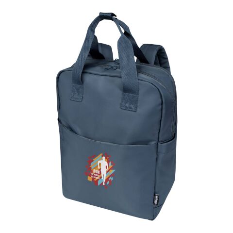 Resa 14 tum Aware™ laptopväska för resor av återvunnet material på 9 l Hale Blue