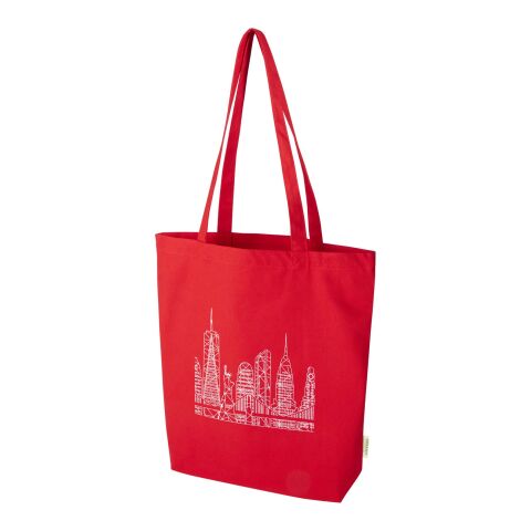 Odisha 180 g/m² tygväska av ekologiskt OCS-material med bred botten, 11 l 