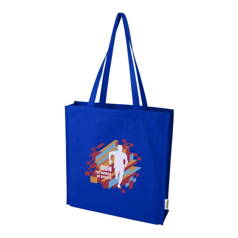 Odisha 180 g/m² tygväska av ekologiskt OCS-material med bälg, 14 l 