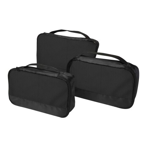 Jet GRS-återvunna packkuber – 3-pack Svart / Blå