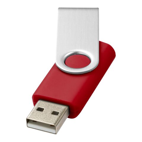 Rotate Basic USB 8 GB Standard | röd-silver | Inget reklamtryck | Inte tillgängligt | Inte tillgängligt | Inte tillgängligt