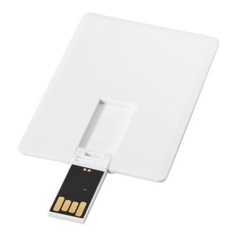 Tunt kort-USB 2 GB Standard | vit | Inget reklamtryck | Inte tillgängligt | Inte tillgängligt