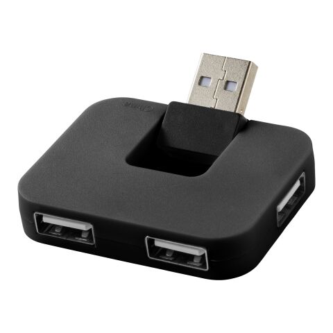Gaia 4-portars USB-hubb Standard | svart brons | Inget reklamtryck | Inte tillgängligt | Inte tillgängligt