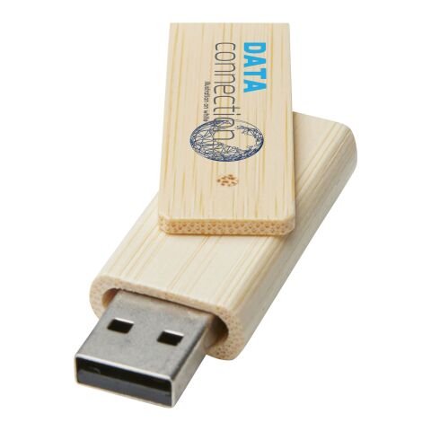 Rotate 4 GB USB-minne i bambu Standard | Beige | Inget reklamtryck | Inte tillgängligt | Inte tillgängligt