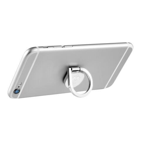 Aluminium ring telefonhållare Standard | silver | Inget reklamtryck | Inte tillgängligt | Inte tillgängligt