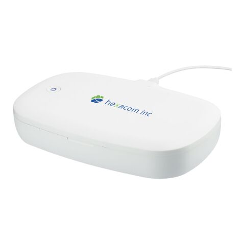 Capsule UV-desinfektionsmedel för smarttelefon med 5 W trådlös laddningsplatta