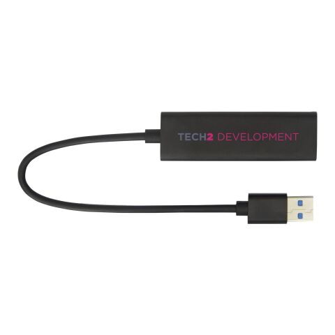Adapt USB 3.0-hubb av aluminium Standard | svart brons | Inget reklamtryck | Inte tillgängligt | Inte tillgängligt