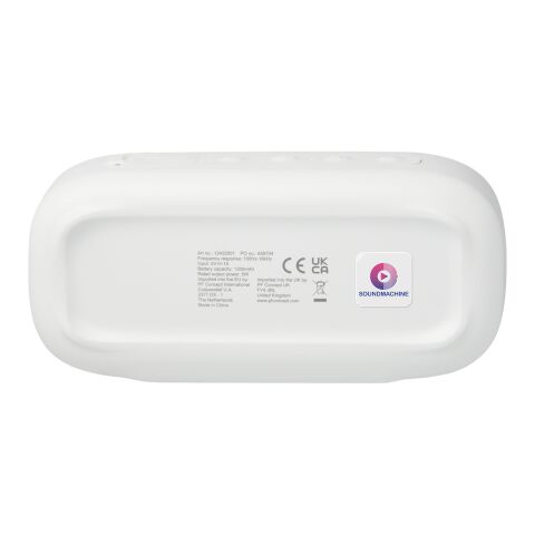 Stark 2.0 IPX5 Bluetooth®-högtalare på 5 W i återvunnen plast Standard | Vit | Inget reklamtryck | Inte tillgängligt | Inte tillgängligt
