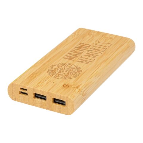 Tulda 10,000 mAh powerbank i bambu