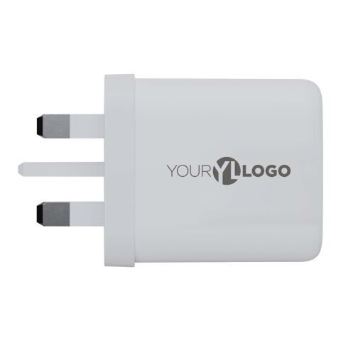 Xtorm XEC067G GaN² Ultra 67 W väggladdare – kontakt för Storbritannien Standard | Vit | Inget reklamtryck | Inte tillgängligt | Inte tillgängligt