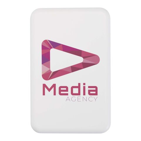 Acrab 10 000 mAh 15 W magnetisk trådlös powerbank med 20 W PD – tillverkad av återvunnen plast Standard | vit | Inget reklamtryck | Inte tillgängligt | Inte tillgängligt