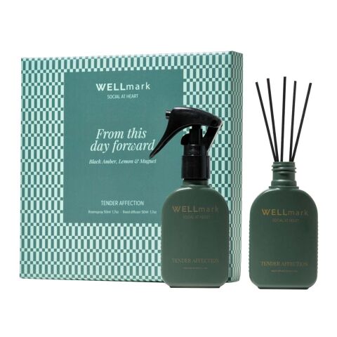 Wellmark Tender Affection 50 ml rumsspray och 50 ml doftspridare