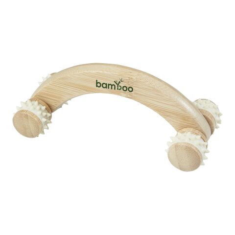 Volu massageapparat av bambu Standard | beige | Inget reklamtryck | Inte tillgängligt | Inte tillgängligt