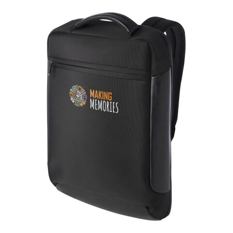 Expedition Pro 15,6-tums kompakt laptopväska av GRS-återvunnet material, 12 l Standard | svart brons | Inget reklamtryck | Inte tillgängligt | Inte tillgängligt