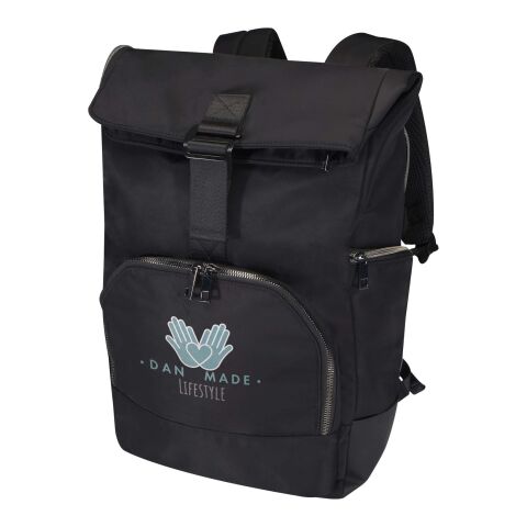 Rhine 15 tum ryggsäck 18 l av GRS-återvunnen rolltop Standard | Blank svart | Inget reklamtryck | Inte tillgängligt | Inte tillgängligt | Inte tillgängligt