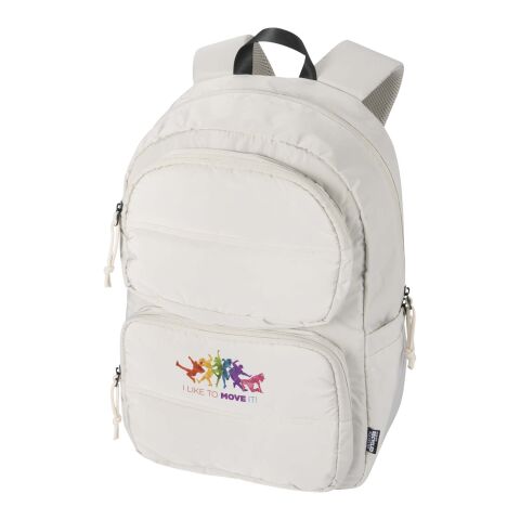 Puffer 15,6" laptopväska av återvunnen GRS, 18 l Standard | Sandstone | Inget reklamtryck | Inte tillgängligt | Inte tillgängligt | Inte tillgängligt