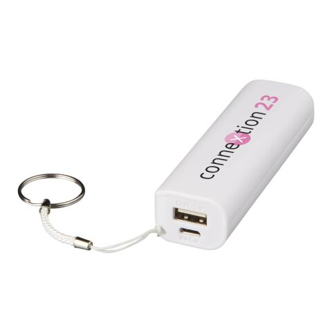 Span 1200 mAh Power Bank-BK Standard | Vit | Inget reklamtryck | Inte tillgängligt | Inte tillgängligt