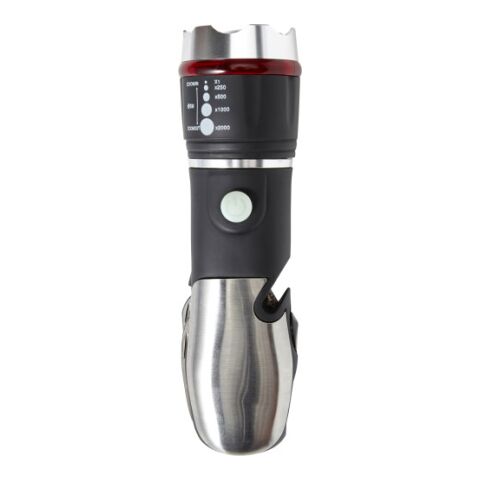 Multifunktionell ficklampa i metall